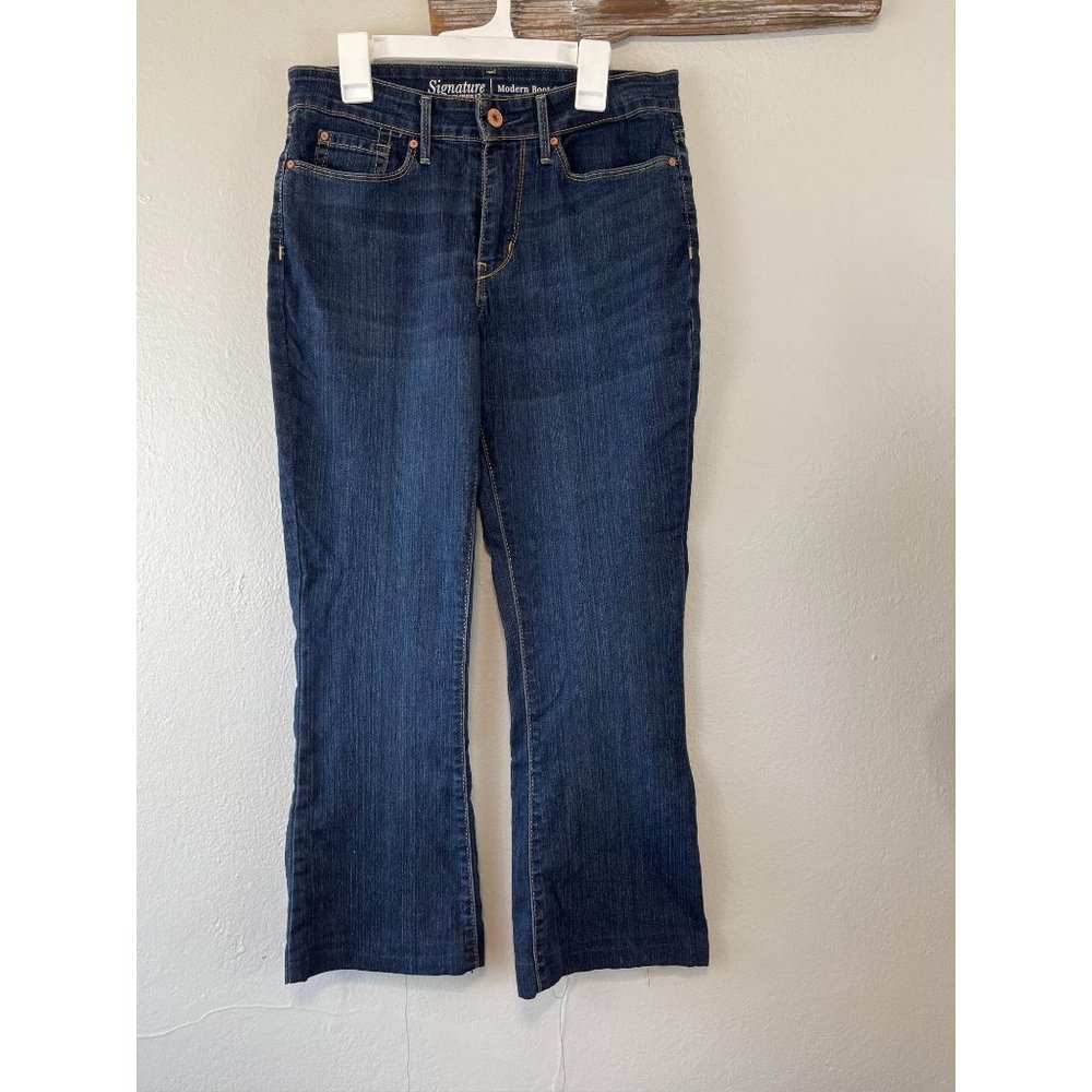 Women's Levis 27/32 Jeans Modern Boot Cut Dark